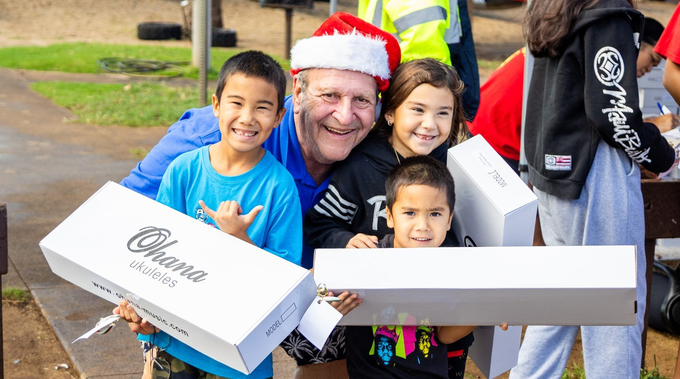 Bringing Ukuleles and Aloha to Lahaina