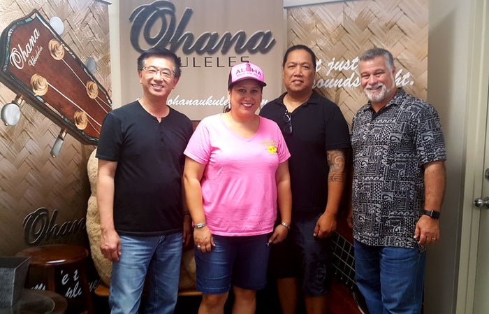Aolani Kaeka LIVE at Ohana Ukuleles!