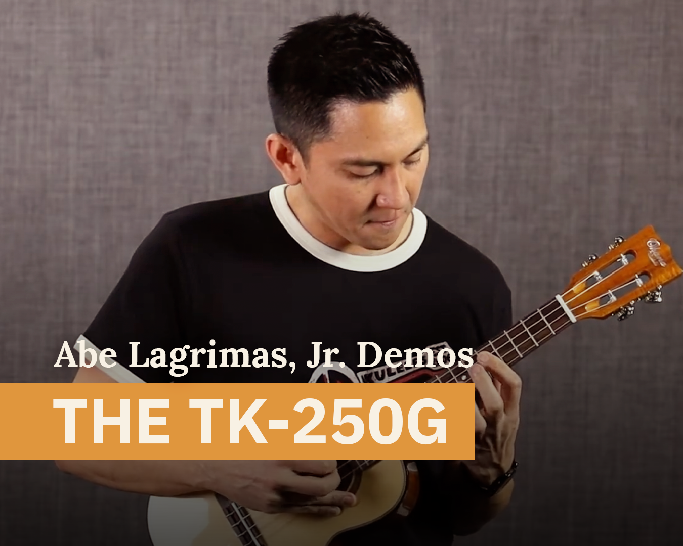 Abe Lagrimas, Jr. Demos the Ohana TK-250G