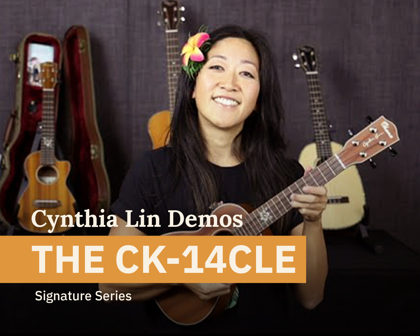 Cynthia Lin Demos the CK-14CLE Signature Model