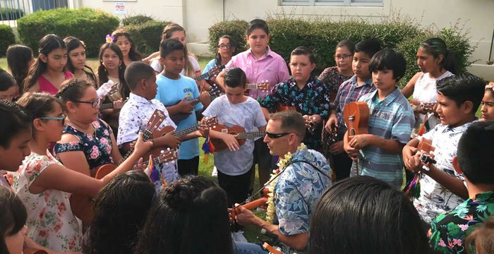 Ukulele Karate with Grant Elementary