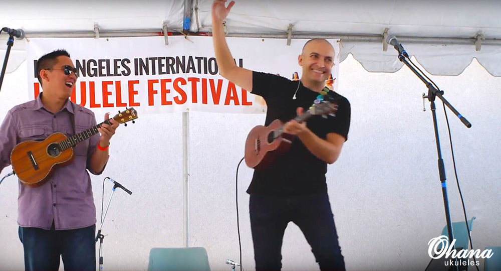 Ohana at the Los Angeles International Ukulele Festival
