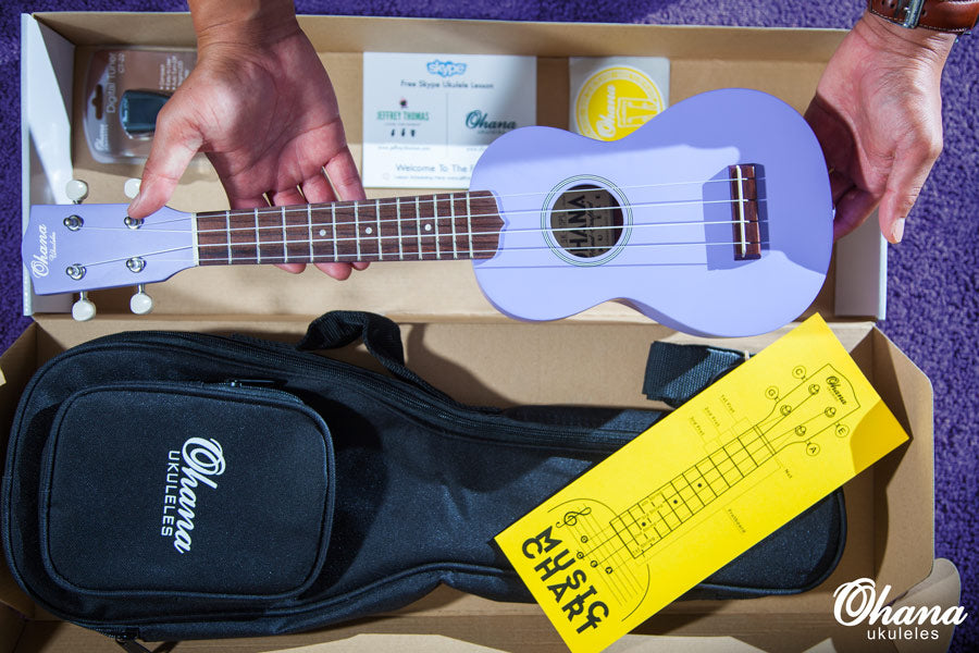 Learn to play with Ohana's Ukulele Starter Pack!