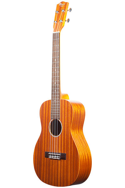 Front view of BK‑10 baritone ukulele with mahogany body
