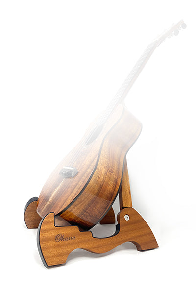 Multi-Purpose Folding A-Style Wooden Uke Stand