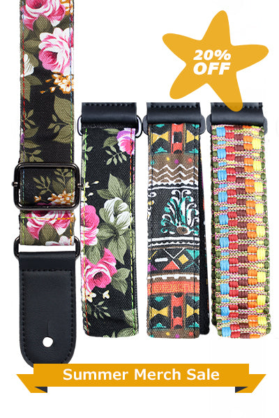 Ohana Wide Floral Shoulder Strap USS-05