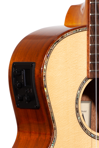 Limited Edition TK-70KCE Solid Spruce & Koa with EQ Tenor
