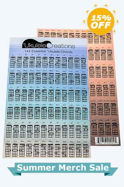 Ukulele Chord Chart by Daniel Ho