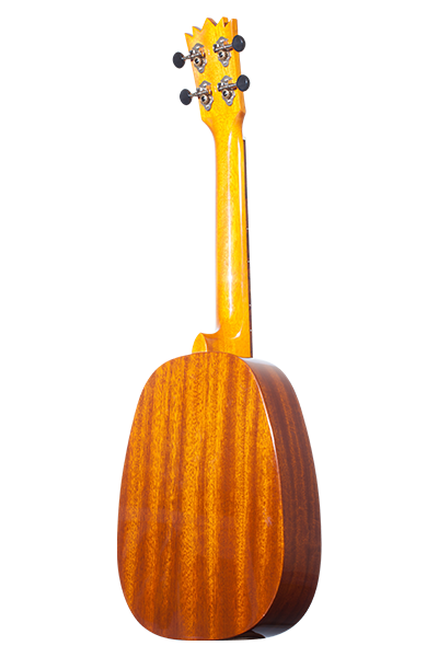 Ohana Ukuleles PKC-25G Pineapple Shaped Solid Mahogany Concert