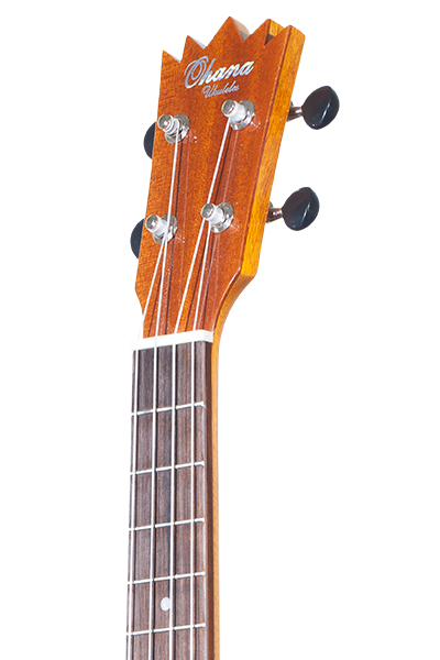 Ohana Ukuleles PKC-25G Pineapple Shaped Solid Mahogany Concert