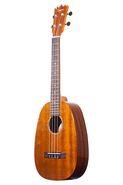Ohana Ukuleles PKC-25G Pineapple Shaped Solid Mahogany Concert
