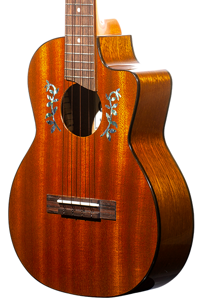 All Solid CK-60CG Solid Mahogany Concert with Cutaway