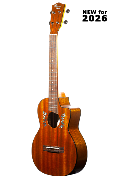 All Solid -60CG Series Solid Mahogany Concert with Cutaway