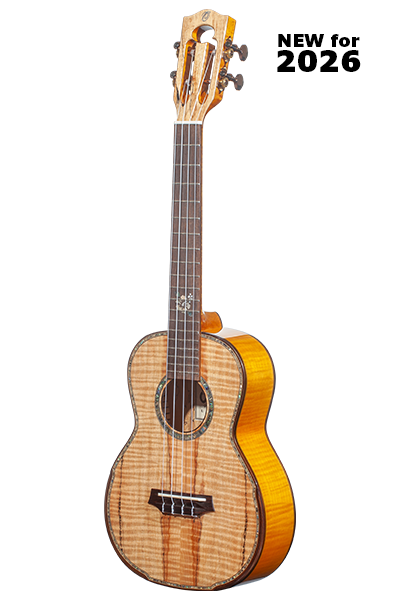Limited Edition CK-450SMP Solid Spalted Maple Concert Ukulele