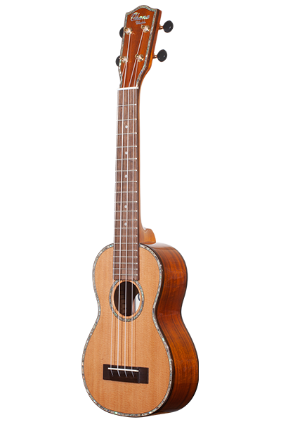 Long Scale SK-250M Solid Cedar And Solid Acacia Concert-Scale Soprano