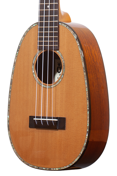 Pineapples Series PKC-50G Pineapple Shaped Solid Cedar & Solid Mahogany Concert