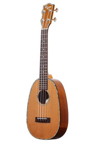 Pineapples Series PKC-50G Pineapple Shaped Solid Cedar & Solid Mahogany Concert