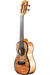 Limited Edition CK-450QEL Quilted Eucalyptus Concert Ukulele