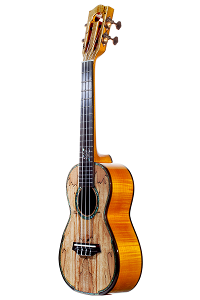 Limited Edition CK-450SMP Solid Spalted Maple Concert Ukulele