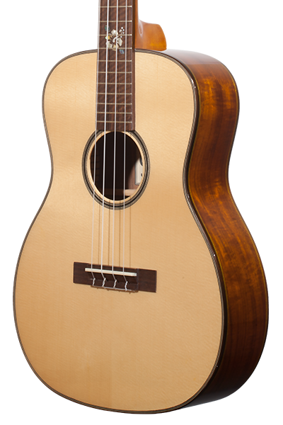 Ohana Bari-Tenor® BKT-250G Solid Spruce Top, Tenor Scale Baritone Body