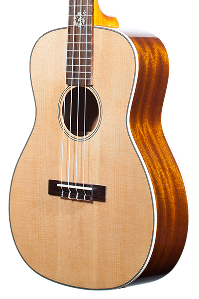 Ohana Bari-Tenor® BKT-70G Solid Spruce Top, Tenor Scale Baritone Body