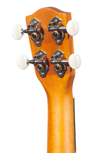 Close-up back view of O'Nino headstock