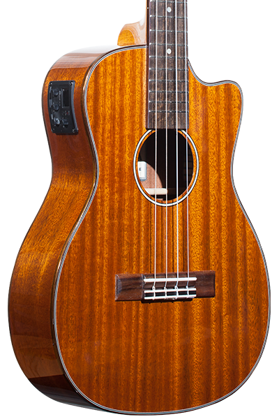 Ohana Baritone BK-35G, BK-35GCE All-Solid Mahogany