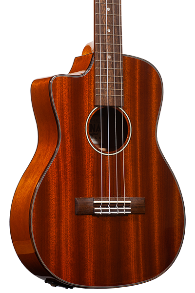 Ohana Baritone BK-35GCE-LH (Left Handed) All-Solid Mahogany