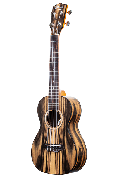 ohana♡ Laminate CK-150BWE Black and White Ebony Concert - Ohana Music
