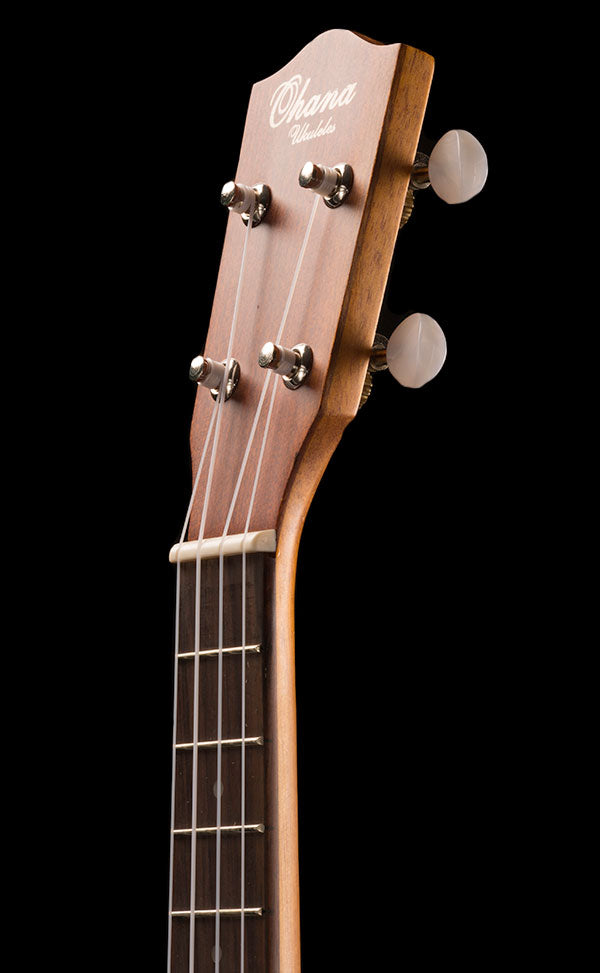 Ohana Ukuleles CK-20CE Solid Top Mahogany with Cut-Away Concert