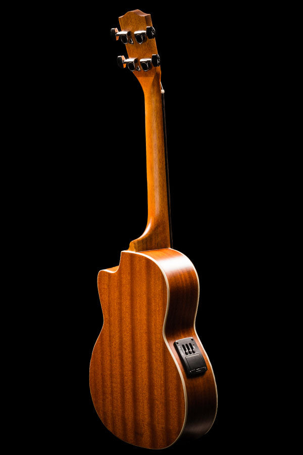 Ohana Ukuleles TK-20CE Solid Top Mahogany with Cut-Away Tenor