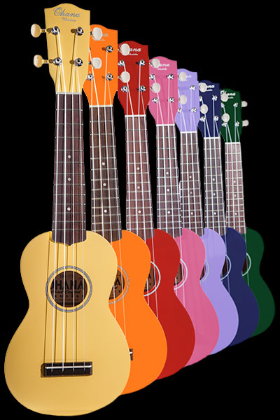 早割クーポン！ Laminate Music Ohana - Soprano Colored SK-10 Series 弦楽器