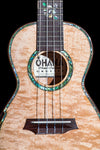 Limited Edition CK-450QEL Quilted Eucalyptus Concert Ukelele